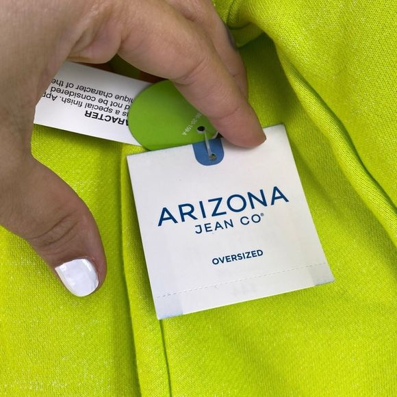 ARIZONA ORIGINAL JEANS‎ HOODIE MEDIUM OVERSIZED GREEN BLACK & WHITE CHECKERED 27 - Picture 6 of 8